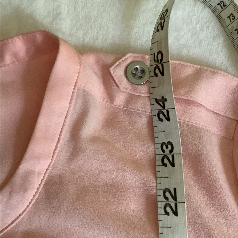 Calvin Klein Light Pink Blouse (XS) - Picture 9 of 12